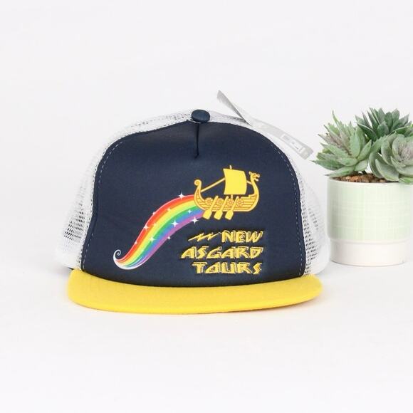 Marvel Other - Marvel New Asgard Tours Trucker Hat – Kids/One Size – Disney Official Mesh Cap